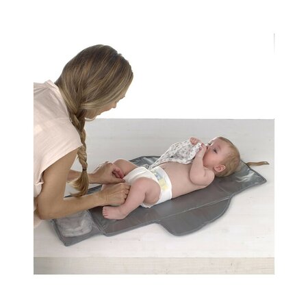 Saltea de infasat pliabila, Dim Grey, Jane 735356