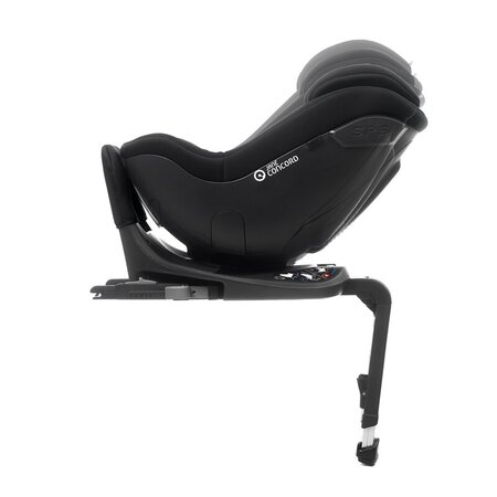 Scaun auto Iflow I-Size rotire 360°, 40–105 cm, Matt Black, 0 luni+, Jane 735417