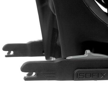 Scaun auto Iflow I-Size rotire 360°, 40–105 cm, Matt Black, 0 luni+, Jane 735416