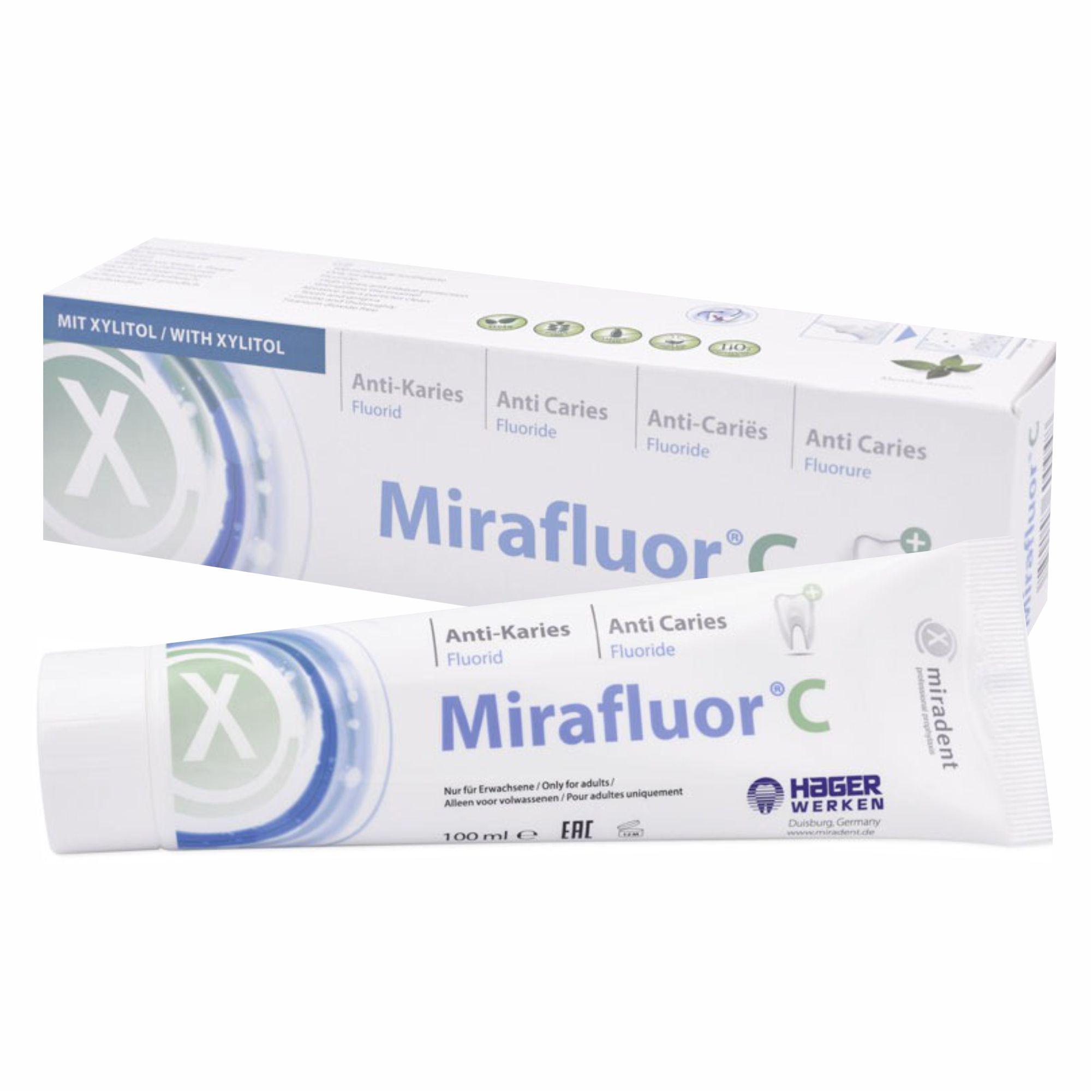 Pasta de dinti Mirafluor, 100 ml, Miradent