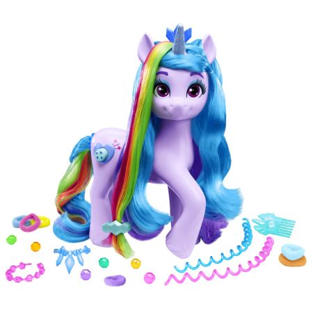Izzy Moonbow si coafurile curcubeu My Little Pony, 4 ani+, My Little Pony