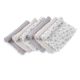 Set 6 scutece din muselina de bambus, 35x35 cm, Star, Jane 735511