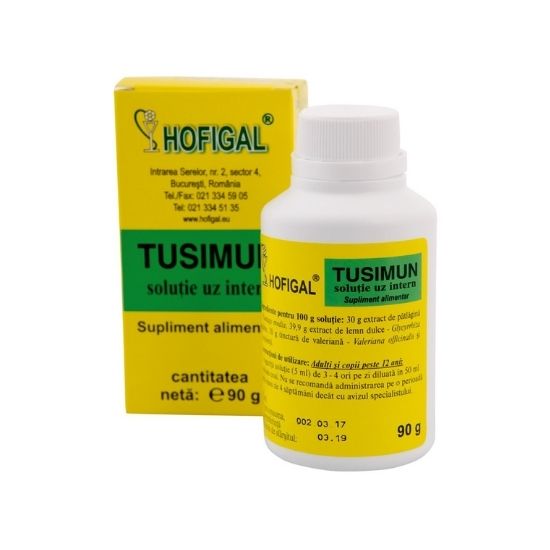 Tusimun solutie, 90 g, Hofigal