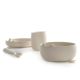 Set 4 piese pentru masa din silicon, Sand, 4 luni+, Jane 735545