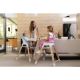 Set 4 piese pentru masa din silicon, Sand, 4 luni+, Jane 735546