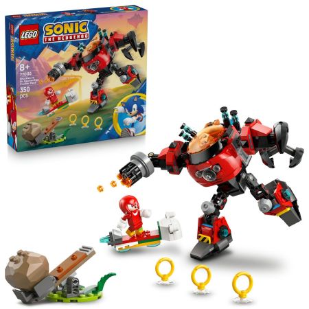 Knuckles vs Dr. Eggman si robotul Egg Crusher, LEGO Sonic