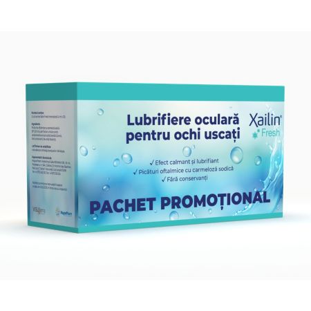 Pachet Xailin Fresh, 2x30 monodoze, Visufarma