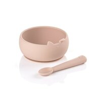 Set 2 piese pentru masa din silicon, Pale, 4 luni+, Jane
