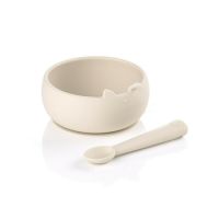 Set 2 piese pentru masa din silicon, Sand, 4 luni+, Jane