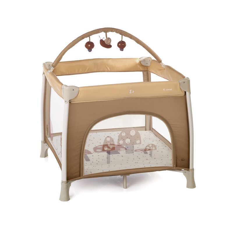 Tarc de joaca cu arcada Travel Fun, Sesame, 0 luni+, Jane
