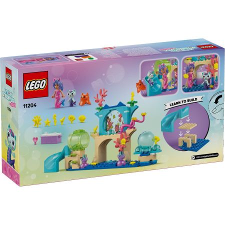 Aventurile in acvariu ale sirenei Gabby, 4 ani+, 11204, Lego Gabbys Dollhouse 735613