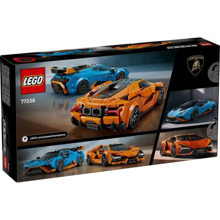 Lamborghini Revuelto si Huracán STO, 10 ani+, 77238, Lego Speed Champions 735637