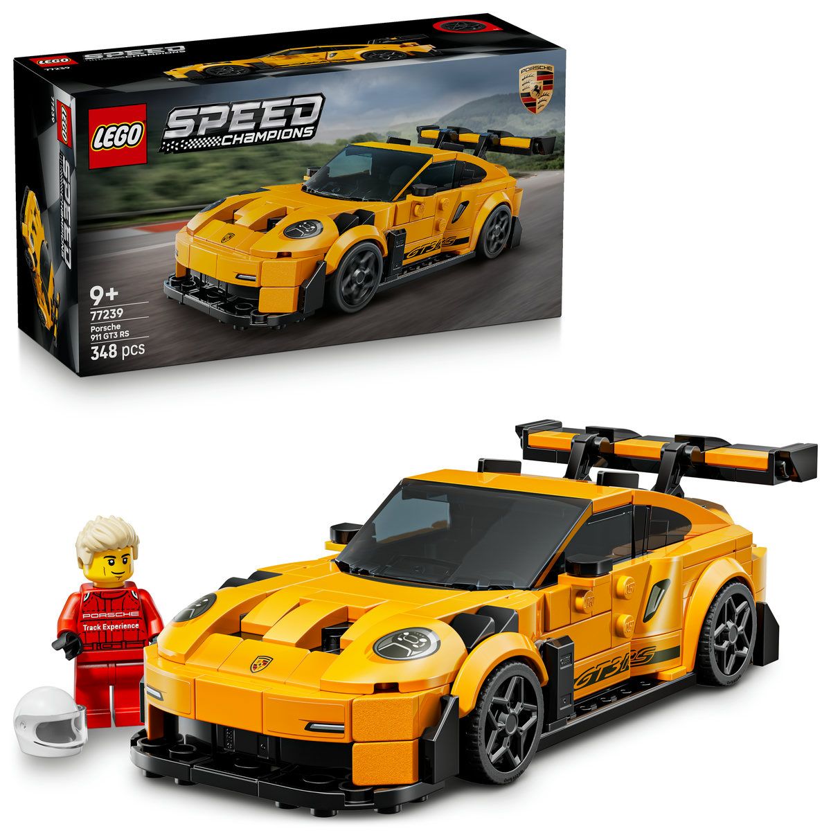 Supermasina Porsche 911 GT3 RS, 9 ani+, 77239, Lego Speed Champions