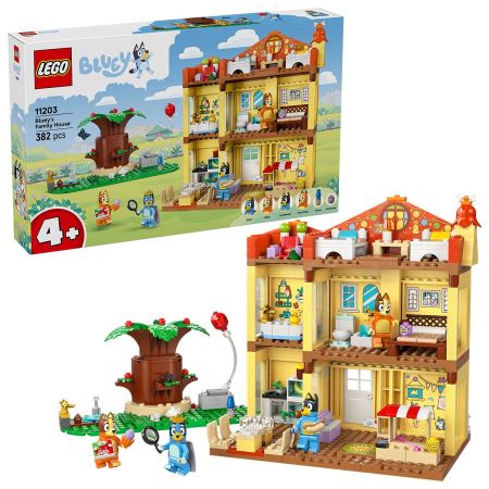 Casa familiei lui Blue, 4 ani+, 11203, Lego Bluey