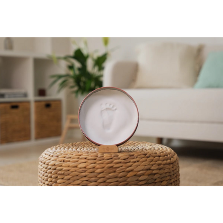 Cutie cu kit amprenta pentru bebelusi Rainbow Terracotta, Petit Artichaut 735821