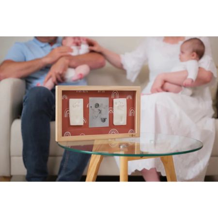 Rama foto cu Kit amprenta dublu Rainbow Terracotta, Petit Artichaut 735832