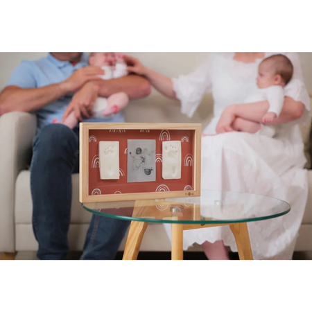 Rama foto cu Kit amprenta dublu Rainbow Terracotta, Petit Artichaut 735832