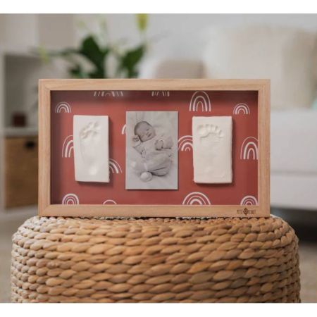 Rama foto cu Kit amprenta dublu Rainbow Terracotta, Petit Artichaut 735829