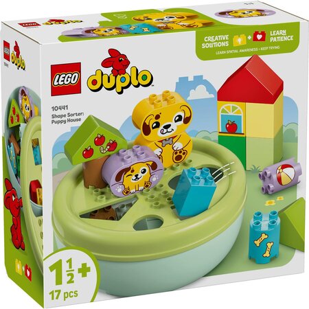 Sortator de forme Casa pentru catei, 18 luni+, 10441, Lego Duplo 735855