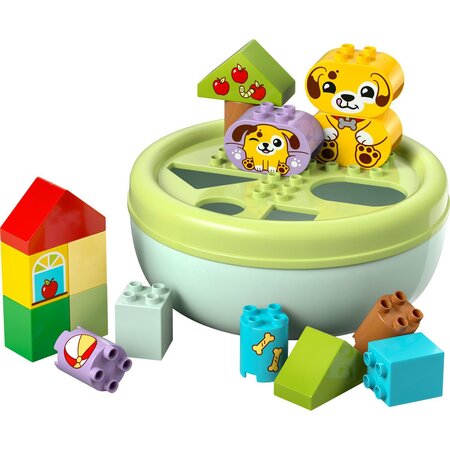 Sortator de forme Casa pentru catei, 18 luni+, 10441, Lego Duplo 735856