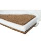 Saltea din cocos pentru patut Confort II, 120x60x12 cm, Alb, 0 luni+, Babyneeds 735906