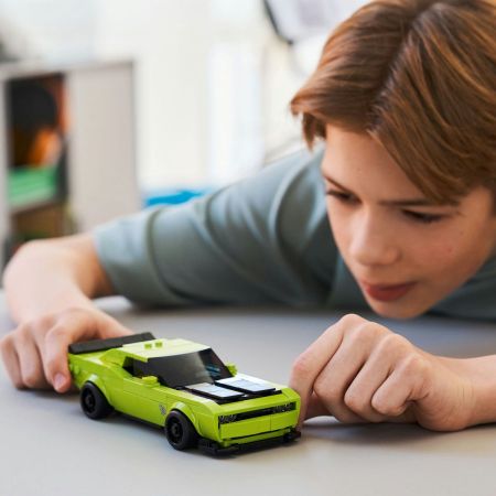 Masina sport Dodge Challenger SRT Hellcat, 9 ani+, 77237, Lego Speed Champions 735910