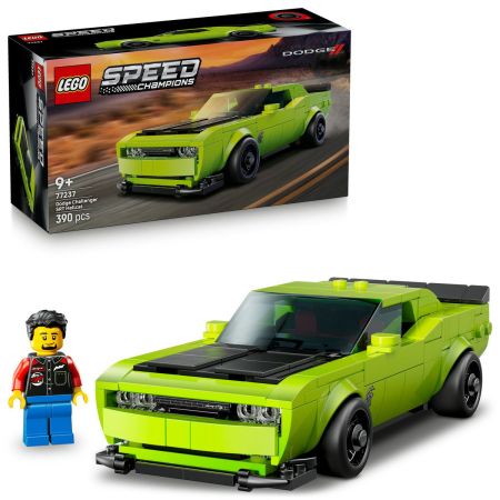 Masina sport Dodge Challenger SRT Hellcat, 9 ani+, 77237, Lego Speed Champions