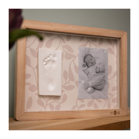 Rama cu kit amprenta pentru bebelusi - Classic Frame Ivy Grey, Petit Artichaut 735937