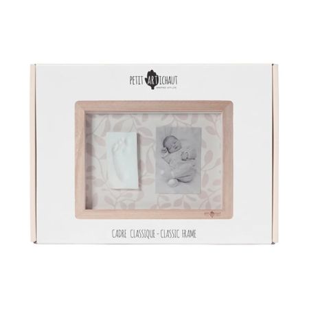 Rama cu kit amprenta pentru bebelusi - Classic Frame Ivy Grey, Petit Artichaut