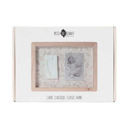 Rama cu kit amprenta pentru bebelusi - Classic Frame Ivy Grey, Petit Artichaut