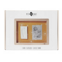 Rama cu kit amprenta pentru bebelusi - Classic Frame Daisy Ochre, Petit Artichaut
