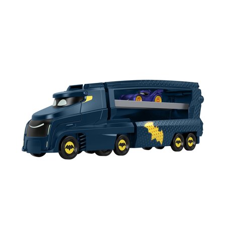 Camionul Bat Big Rig Batwheels, scara 1:55, +3 ani, Fisher Price 736087