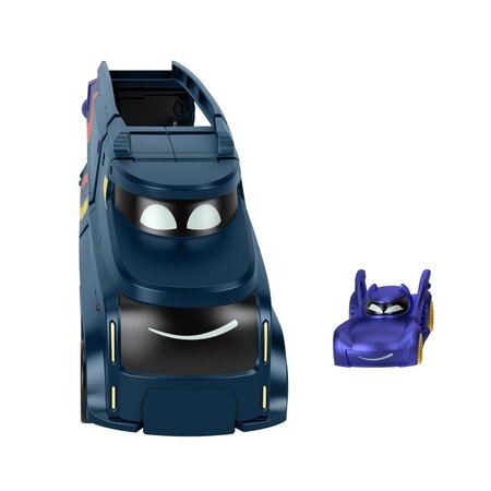 Camionul Bat Big Rig Batwheels, scara 1:55, +3 ani, Fisher Price 736081
