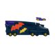 Camionul Bat Big Rig Batwheels, scara 1:55, +3 ani, Fisher Price 736086