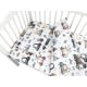 Lenjerie patut 3 piese, cu cearceaf, pilota si pernuta, 120x60 cm, Cars Grey, MimiNu 736119