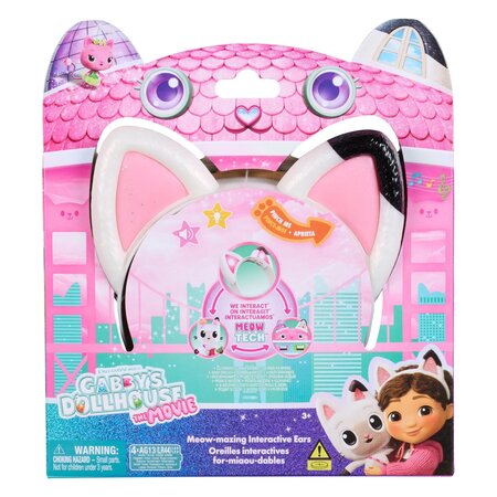 Urechi interactive de pisica, +3 ani, Gabby Dollhouse 736131