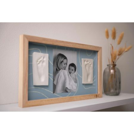 Rama foto cu Kit amprenta dublu, Blue Abstract, Petit Artichaut 736140