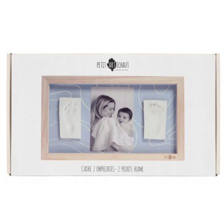 Rama foto cu Kit amprenta dublu, Blue Abstract