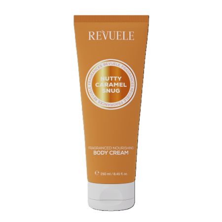 Crema nutritiva pentru corp Nutty Caramel Snug, 250 ml, Revuele