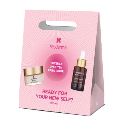 Pachet Crema de fata + Ser anti-imbatranire RetiAge, 50 ml + 30 ml, Sesderma