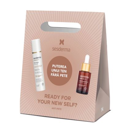 Pachet ser lipozomal + crema-gel cu efect depigmentant Azelac RU, 50 ml + 30 ml, Sesderma