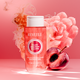 Gel de dus iluminator Plum & Bloom Allure, 400 ml, Revuele 743370