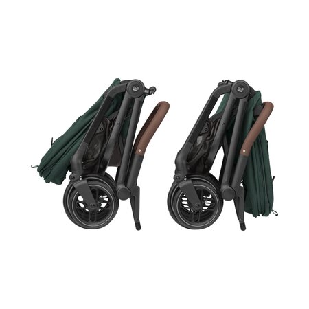 Carucior ultracompact Leona2, pana la 22 kg, Twillic Green, Maxi-Cosi 811742