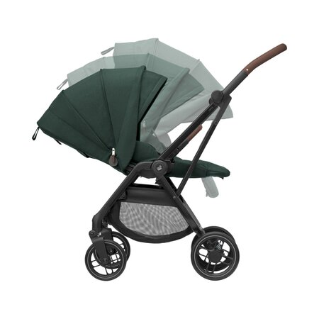 Carucior ultracompact Leona2, pana la 22 kg, Twillic Green, Maxi-Cosi 811740