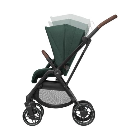 Carucior ultracompact Leona2, pana la 22 kg, Twillic Green, Maxi-Cosi 811737