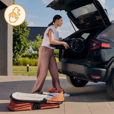 Carucior 3 in 1 pana la 22 Kg Layla, Maro, Lionelo 736259