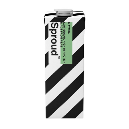 Bautura vegetala din mazare cu matcha, 1 litru, Sproud