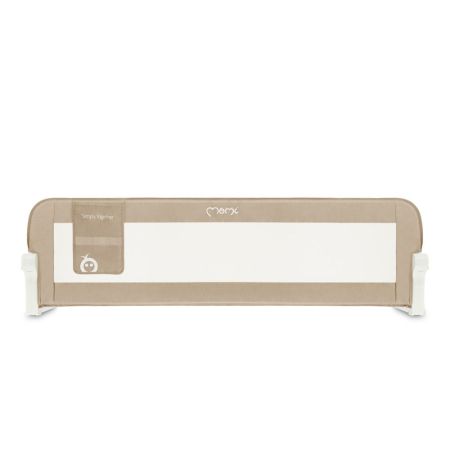 Bariera de siguranta rabatabila pentru pat Lexi Plus, Beige, Momi