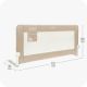 Bariera de siguranta rabatabila pentru pat Lexi XL Plus, Beige, Momi 736393