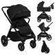 Carucior 3 in 1 pana la 22 Kg Layla, Negru, Lionelo 736428